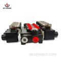 4Z50 13GPM Válvula direccional de monobloque hidráulico solenoide